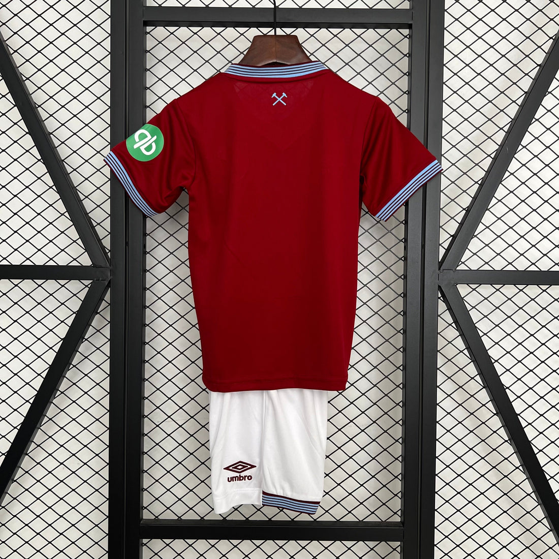 T-shirt e Pantaloncini per Bambino West Ham United Home 25/26
