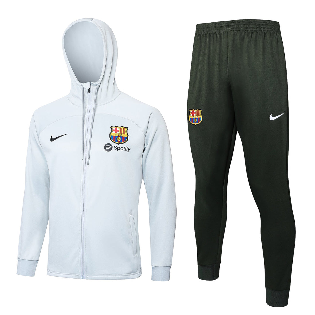 Tuta Calcio FC Barcelona 23/24 Con cappuccio