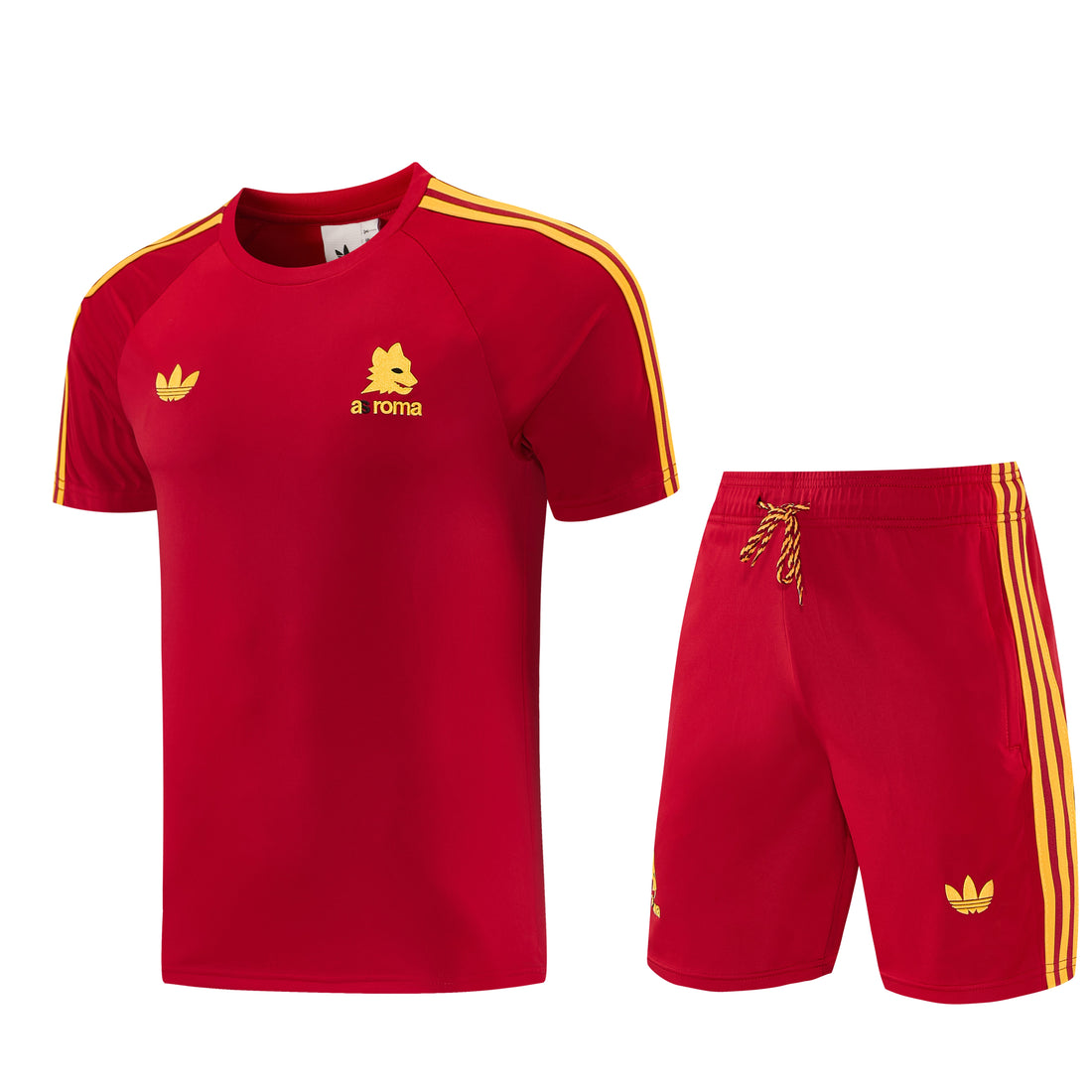 Maglia da allenamento e pantaloncini del AS Roma 26/27