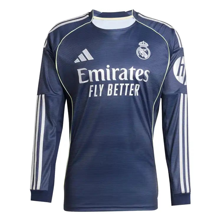 Maglia Manica Lunga Real Madrid Away 25/26