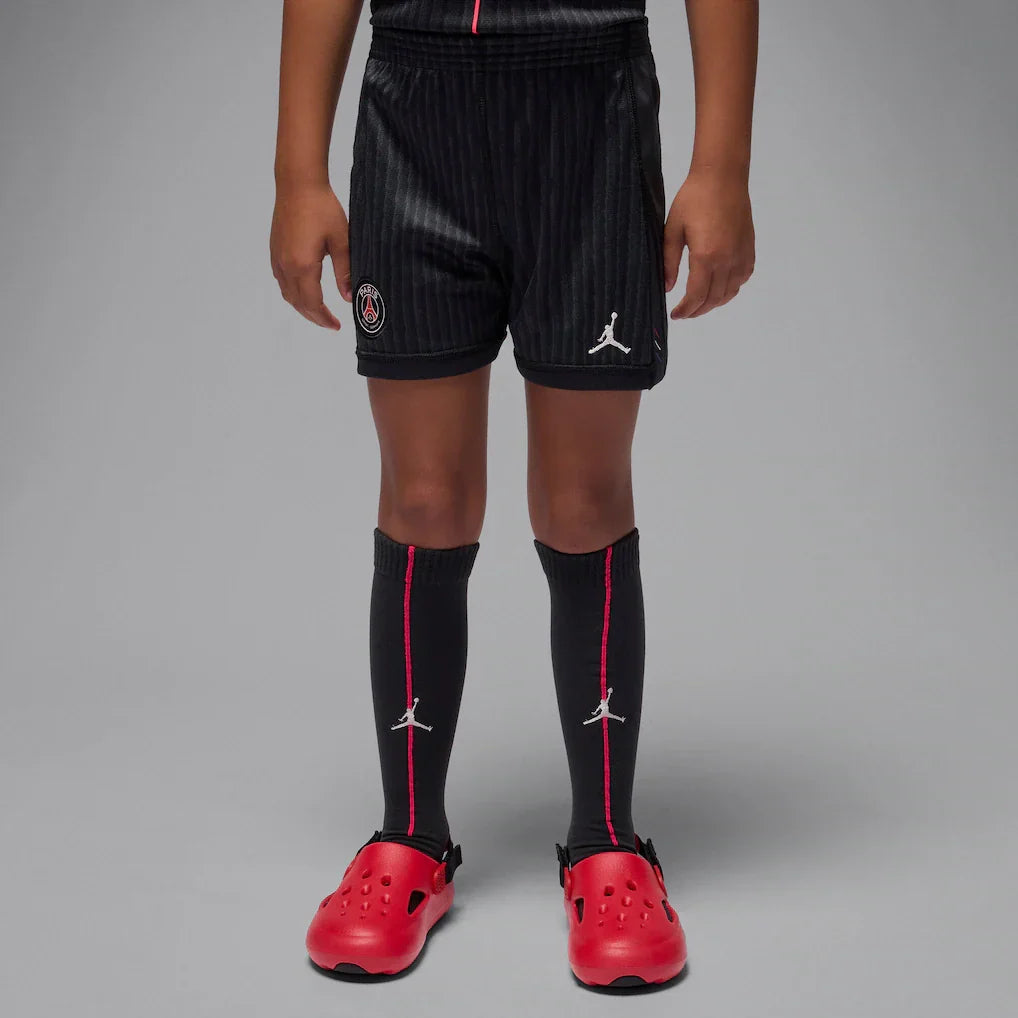 T-shirt e Pantaloncini per Bambino PSG Jordan Fourth  25/26 - Con Calzettoni