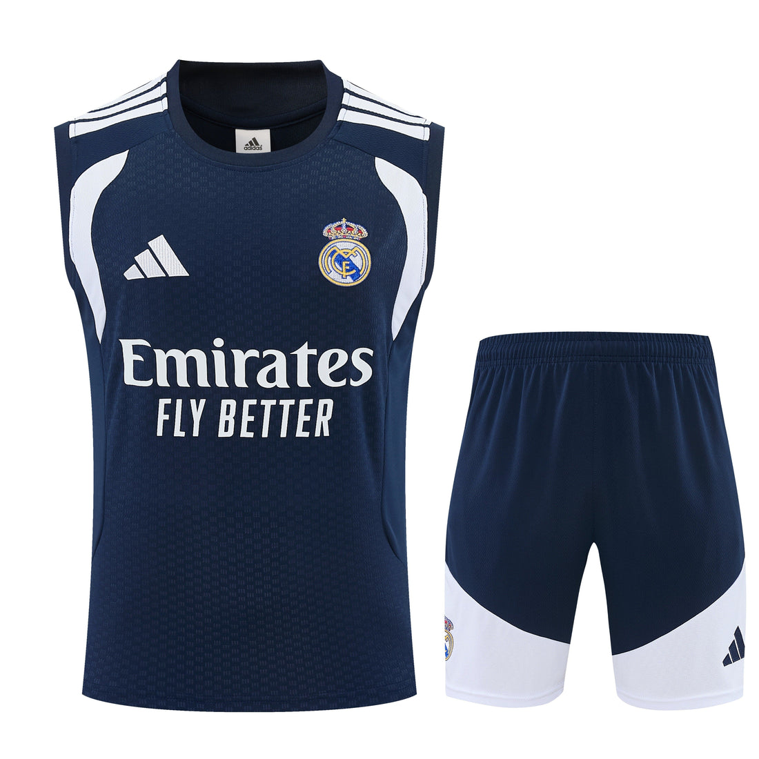 Maglia da allenamento e pantaloncini del Real Madrid 26/27