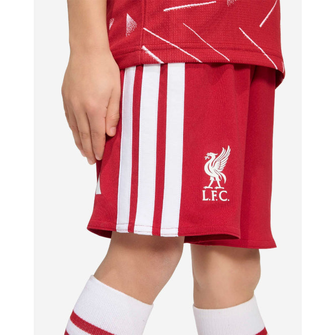 T-shirt e Pantaloncini per Bambino Liverpool Home 26/27
