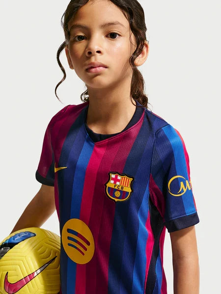 T-shirt e Pantaloncini per Bambino FC Barcelona Home 26/27