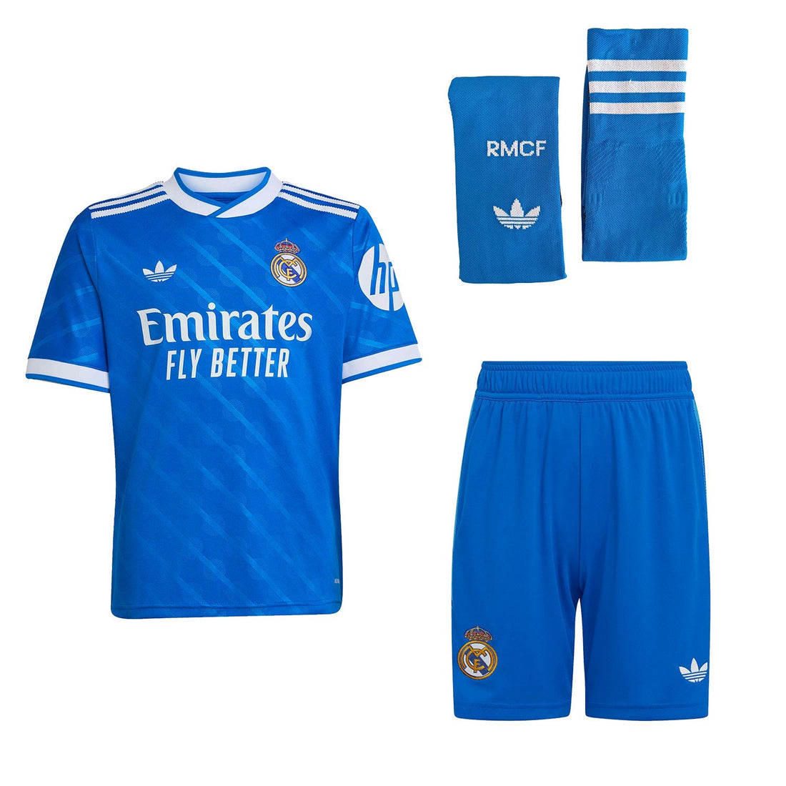 T-shirt e Pantaloncini Bambino Real Madrid Third 25/26 - Con Calzettoni