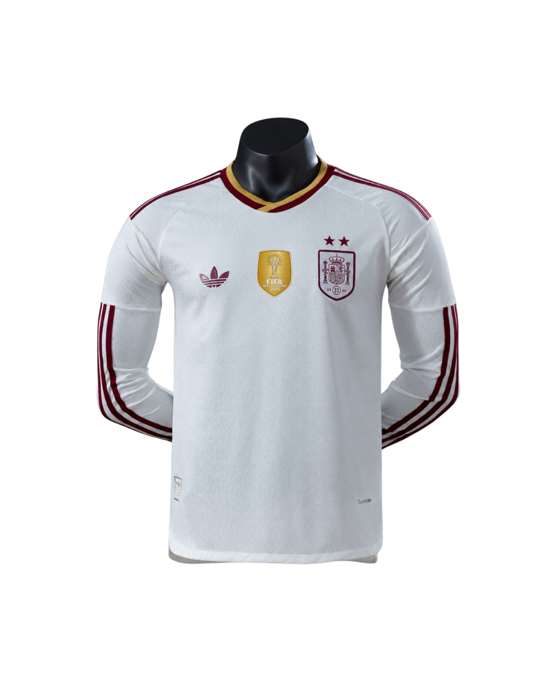 Maglia Spagna Away 26/27 - Manica Lunga Con due stelle e la patch di campione del mondo