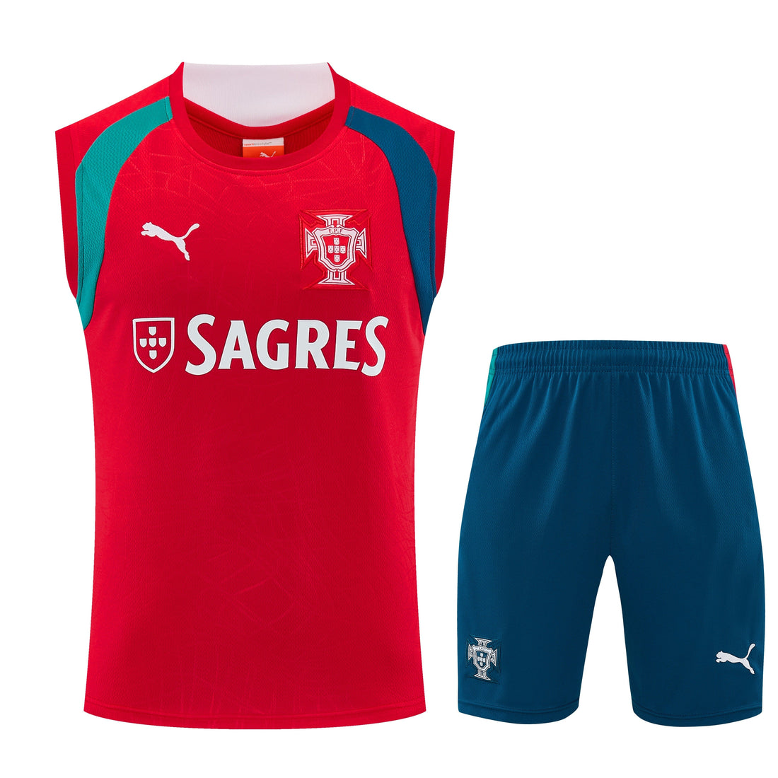 Maglia e Pantaloncini Allenamento Portugal 26/27