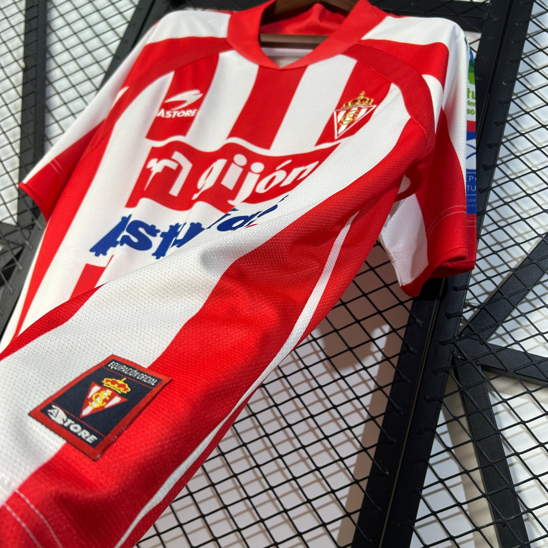 Maglia Retro Sporting Gijon Home 08/09