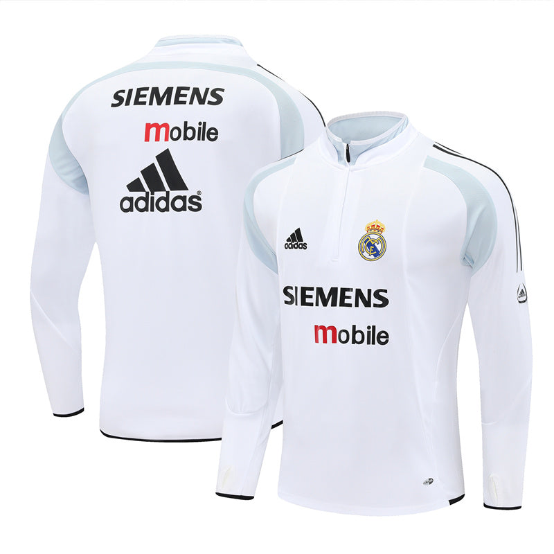 Maglia da allenamento retrò manica lunga Real Madrid 04/05