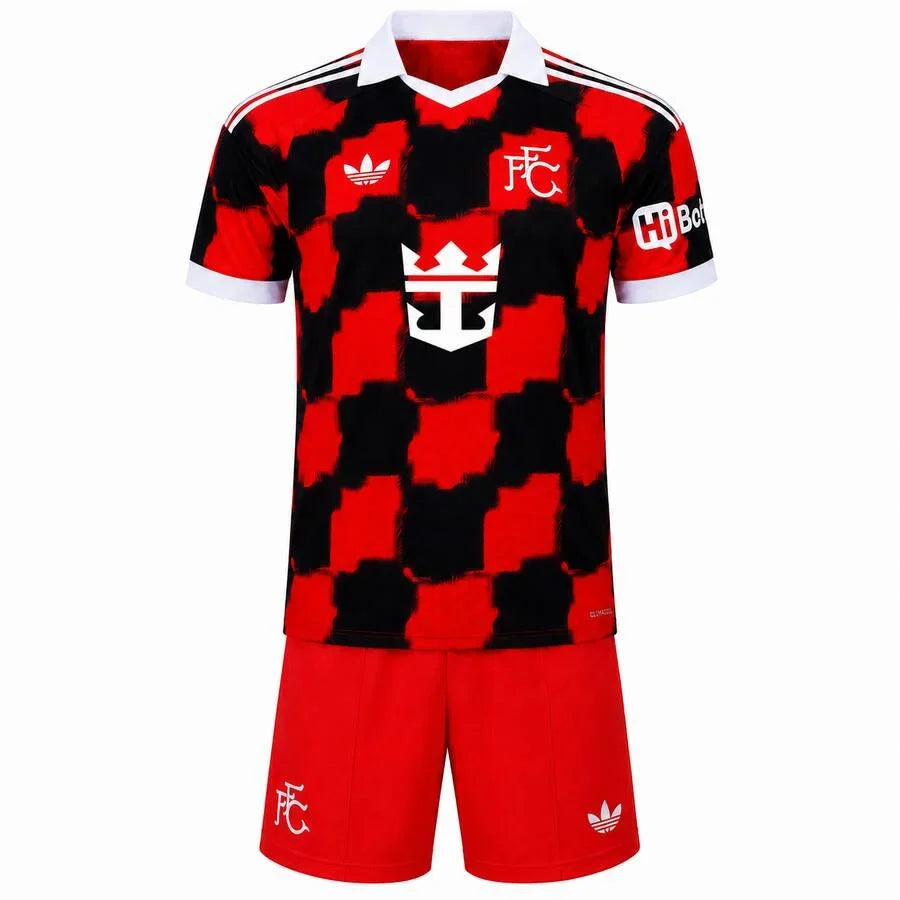 T-shirt e Pantaloncini per Bambino Fulham Away 26/27