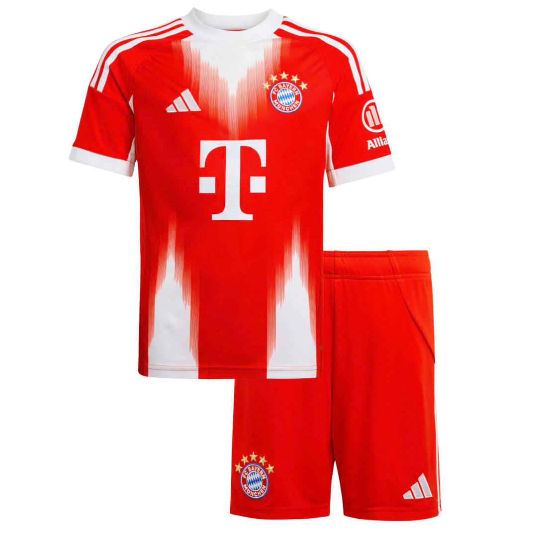 T-shirt e Pantaloncini per Bambino Bayern Monaco Home 25/26