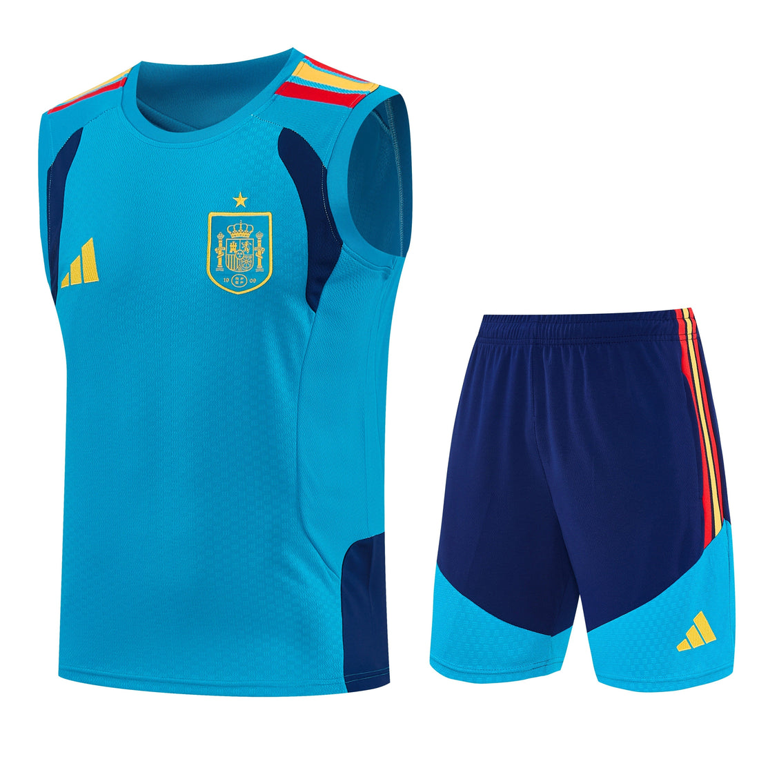 Maglia e pantaloncini da allenamento Spagna 26/27