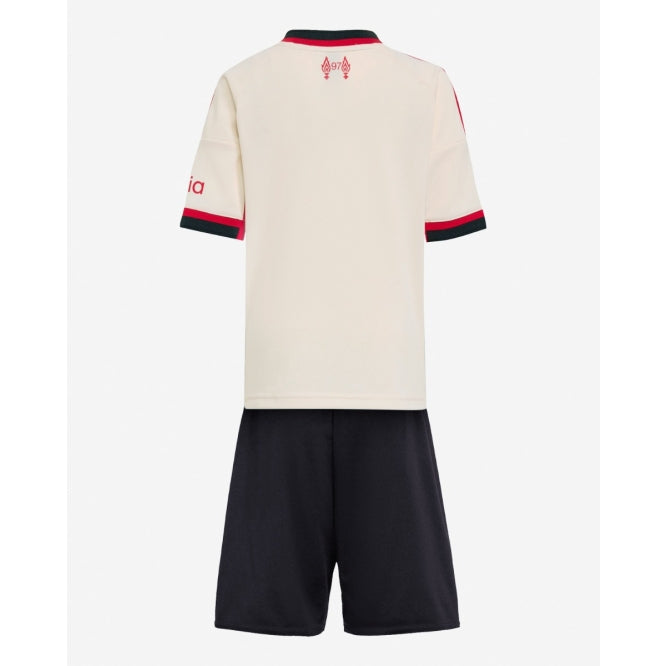 T-shirt e Pantaloncini per Bambino Liverpool Away 25/26