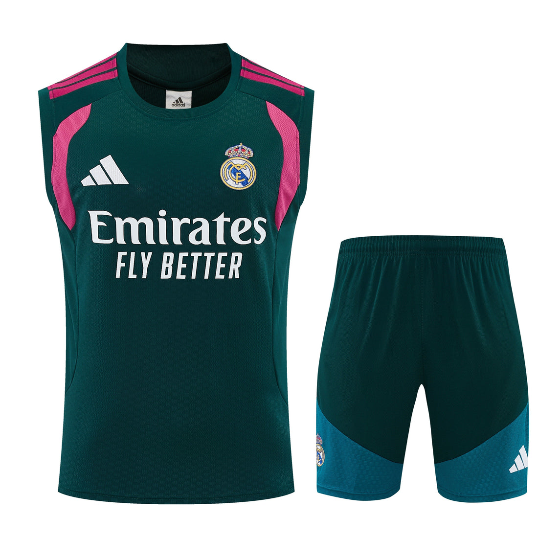 Maglia da allenamento e pantaloncini del Real Madrid 26/27