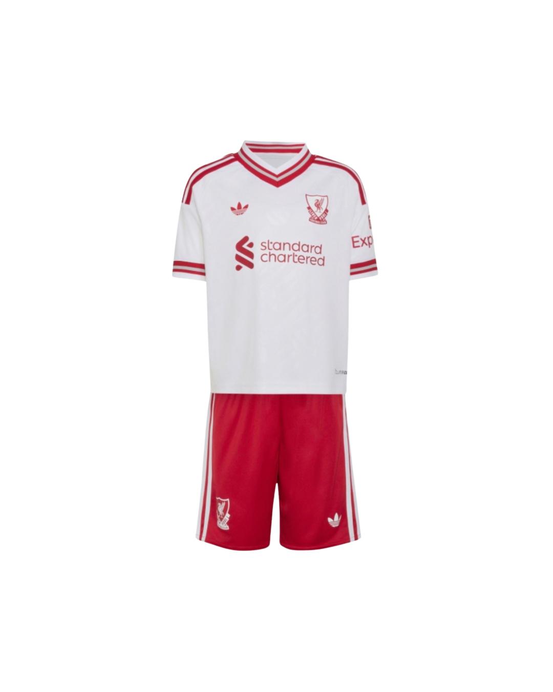 T-shirt e Pantaloncini per Bambino Liverpool Away 26/27