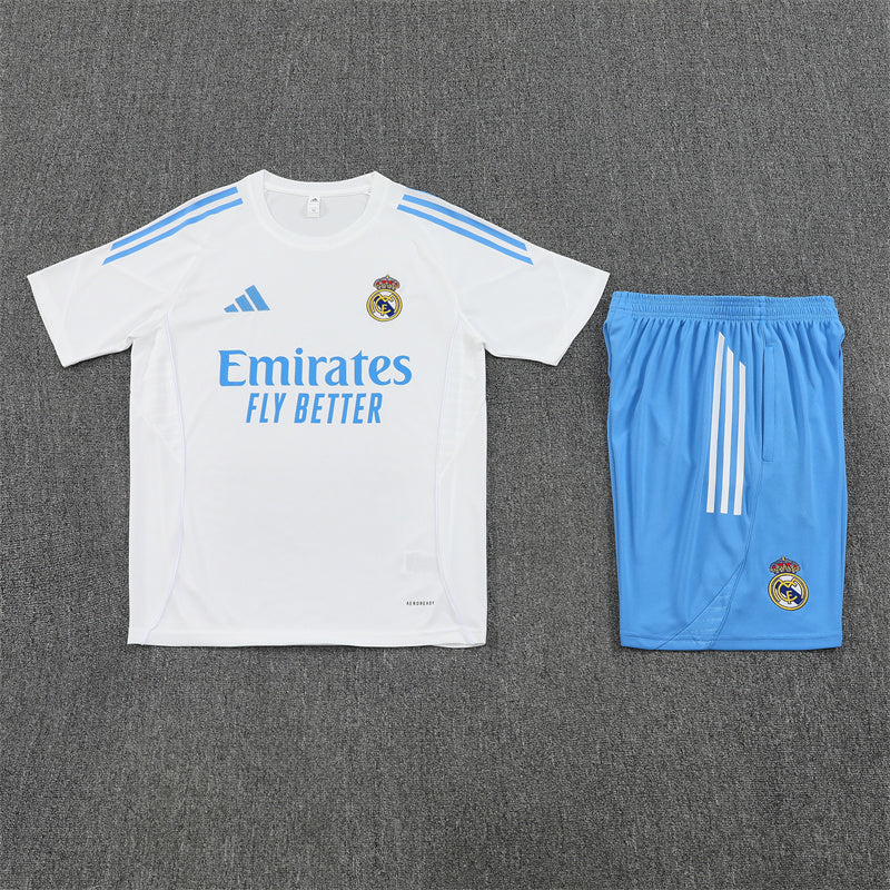 Maglia e Pantaloncini pre-allenamento Real Madrid  Bambino 25/26