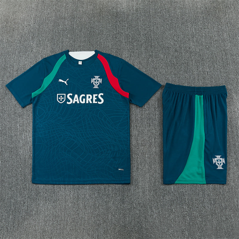 Maglia e Pantaloncini Allenamento Portugal Bambino 26/27