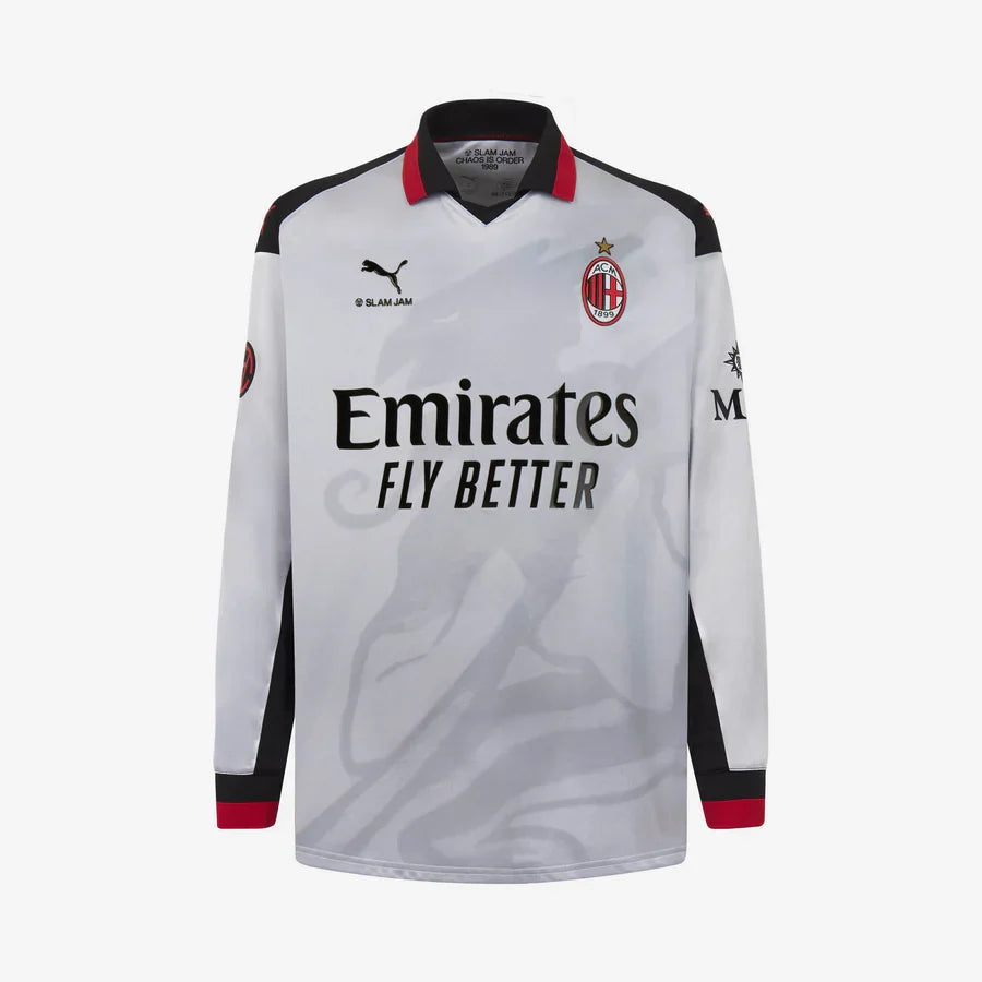 MAGLIA AC MILAN X SLAM JAM EDIZIONE LIMITATA 25/26 -  MANICHE LUNGHE Versione Giocatore