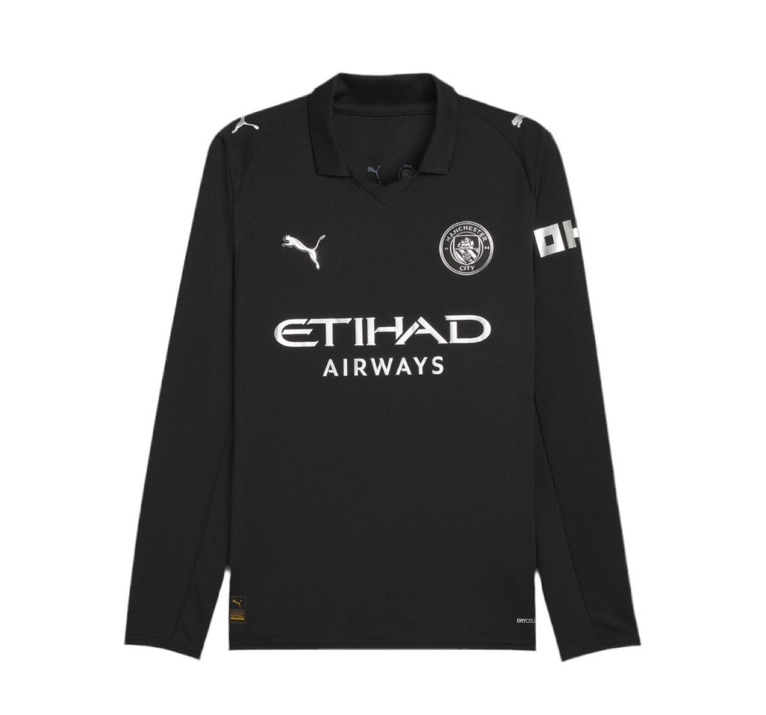 Maglia Manchester City Away 25/26 - Manica Lunga