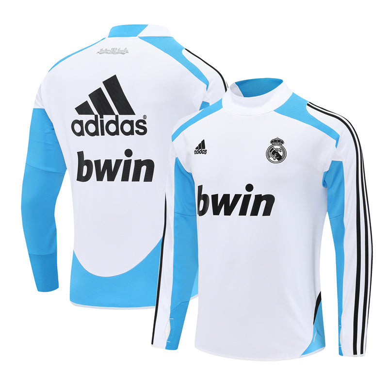 Maglia da allenamento retrò manica lunga Real Madrid 12/13