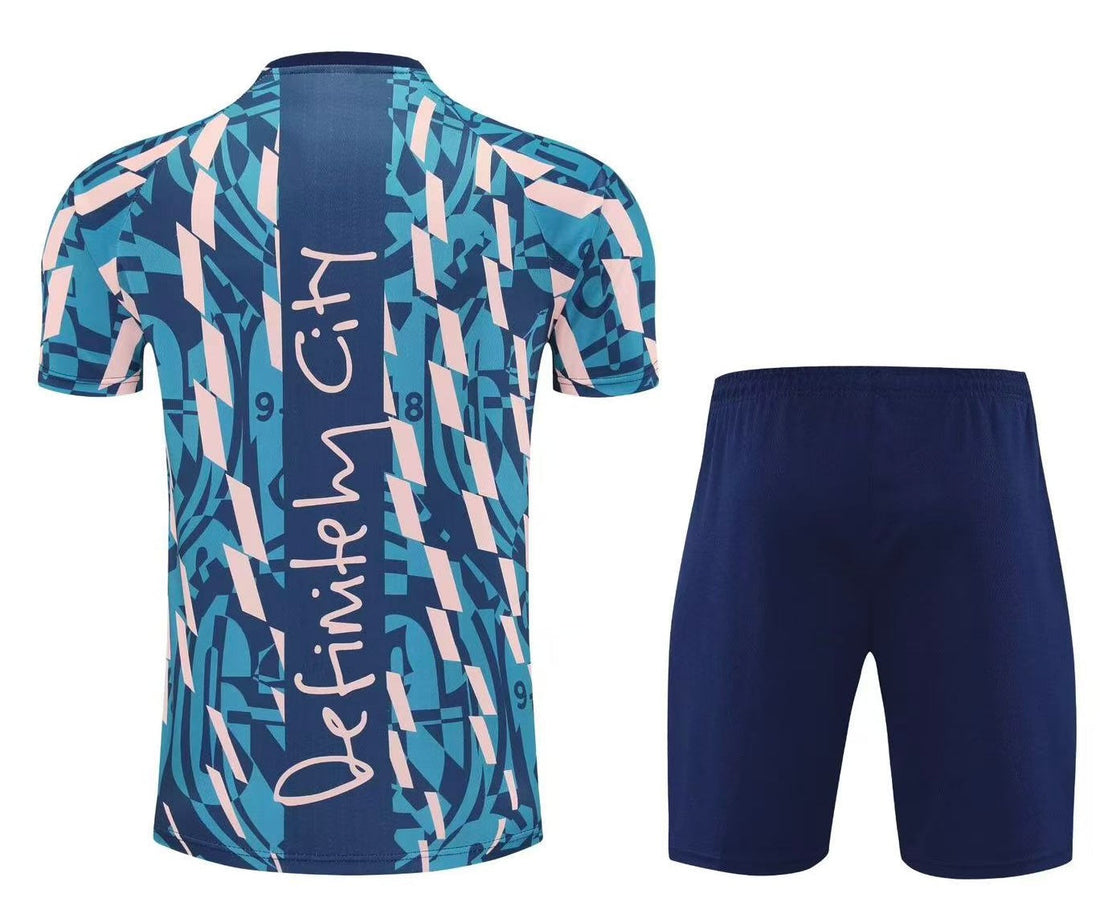 Maglia da allenamento e pantaloncini del Manchester City 25/26