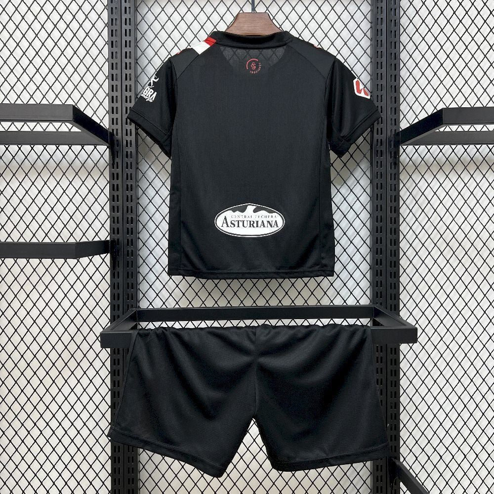 T-shirt e Pantaloncini per Bambino Sporting de Gijón Away 25/26