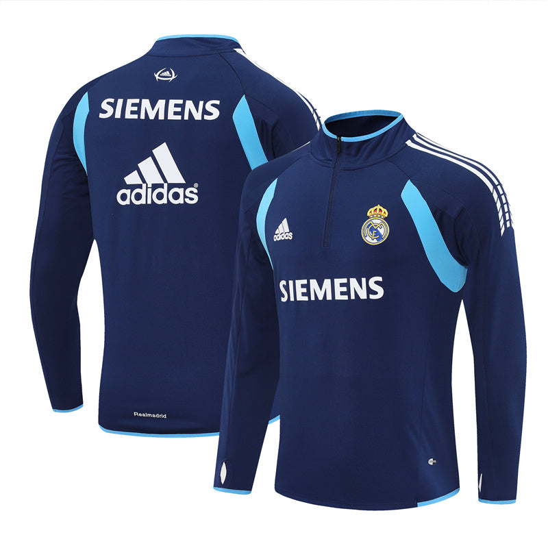 Maglia da allenamento retrò manica lunga Real Madrid 05/06