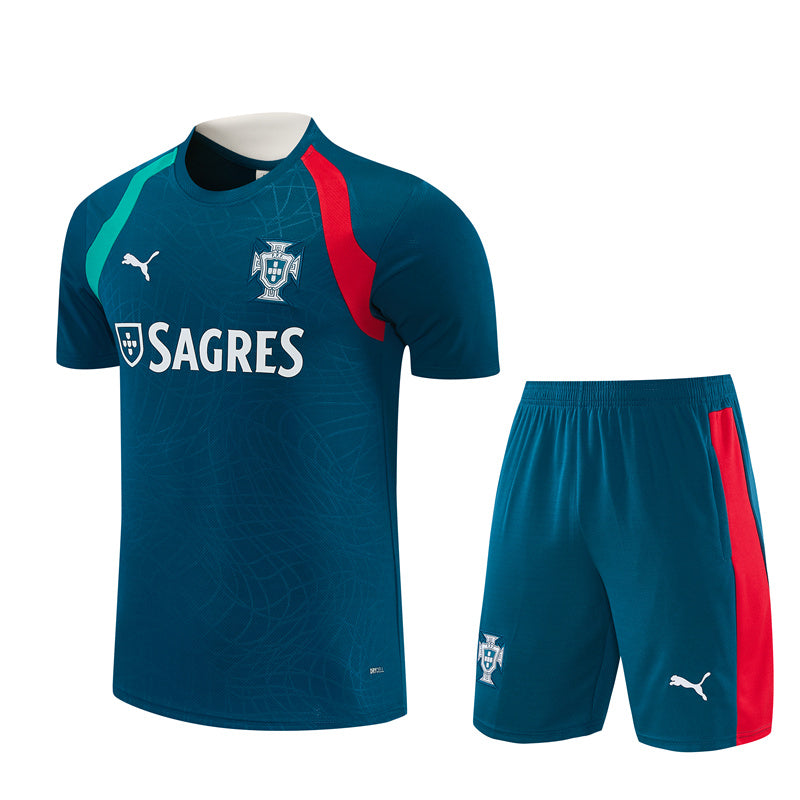 Maglia e Pantaloncini Allenamento Portugal Bambino 26/27