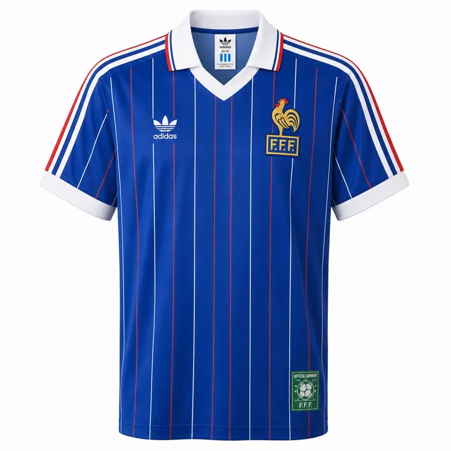 Maglia Francia Retro Home 1982