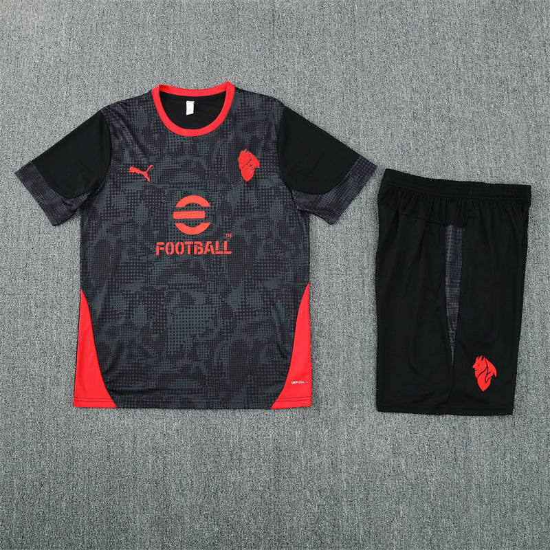 Maglia allenamento e pantaloncini AC Milan 25/26 da bambino