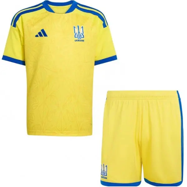T-shirt e Pantaloncini per Bambino Ucraina Home 26/27