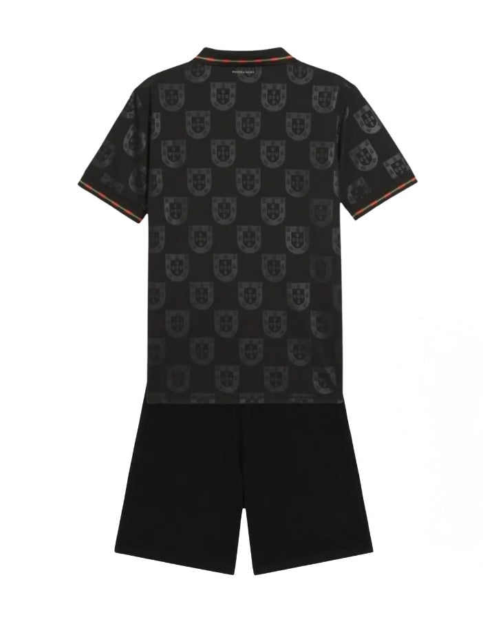 T-shirt e Pantaloncini per Bambino Portugal “Pantera Negra” 25/26