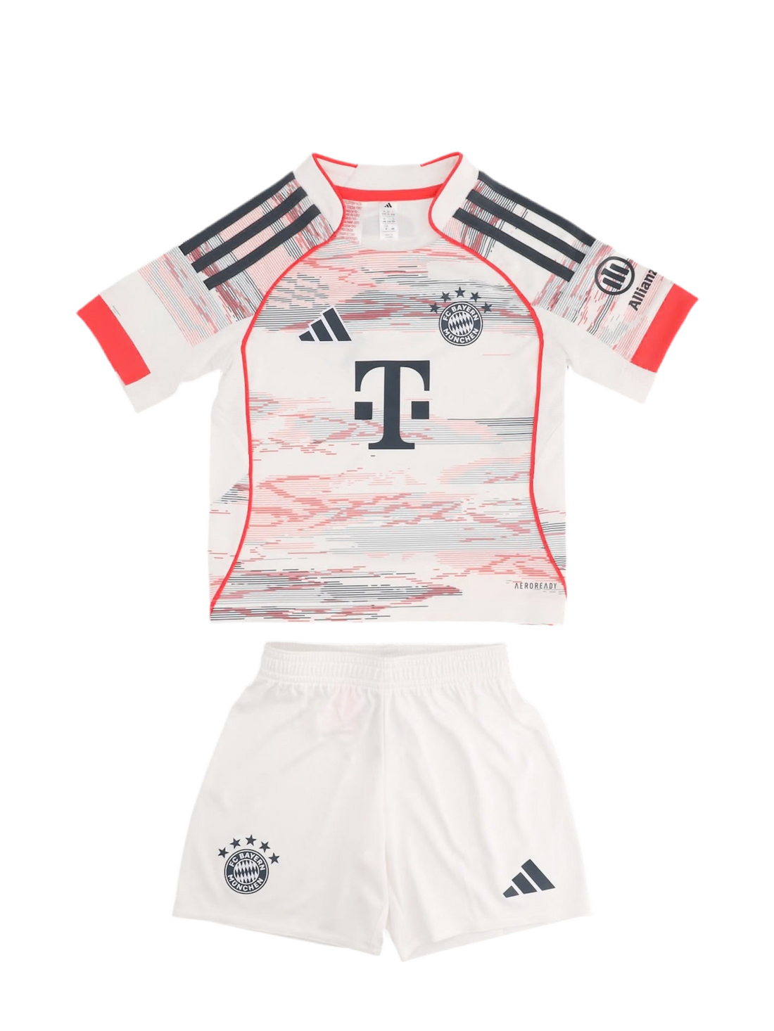 T-shirt e Pantaloncini per Bambino Bayern Monaco Away 25/26