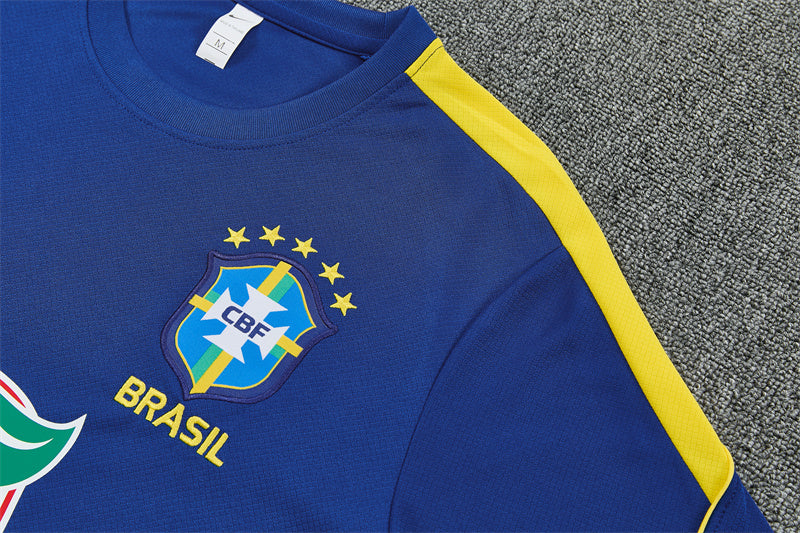 Maglia e Pantaloncini Allenamento Brasil Bambino 26/27