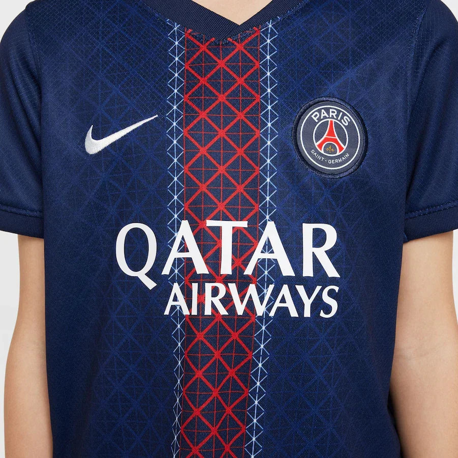 T-shirt e Pantaloncini per Bambino PSG Home 25/26