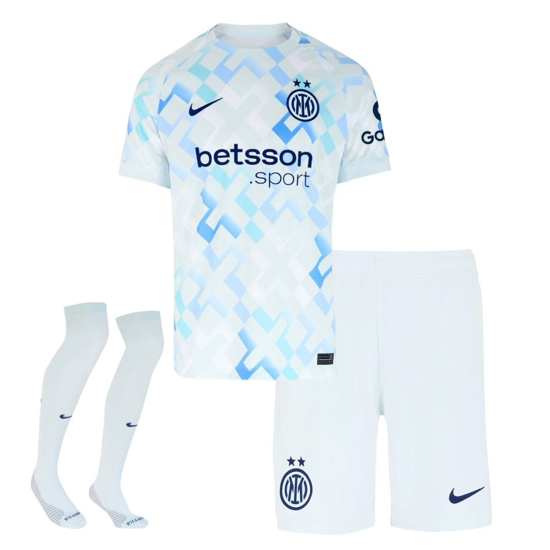 T-shirt e Pantaloncini per Bambino Inter Away 25/26 - Con Calzini