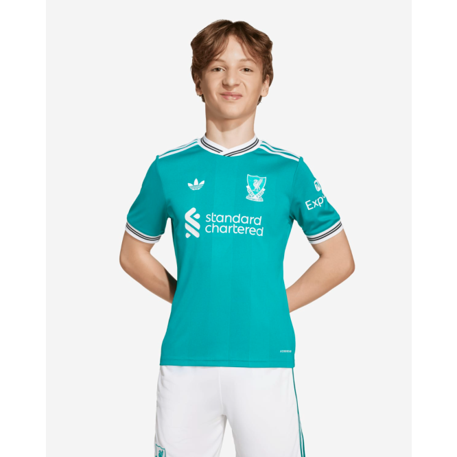 T-shirt e Pantaloncini per Bambino Liverpool Third 25/26