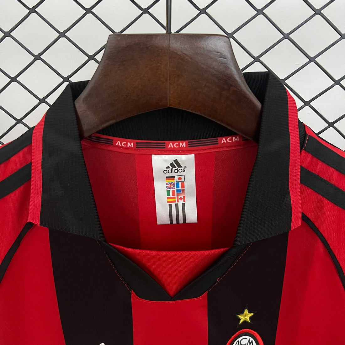 T-shirt e Pantaloncini per Bambino AC MILAN Home Retro 98/99