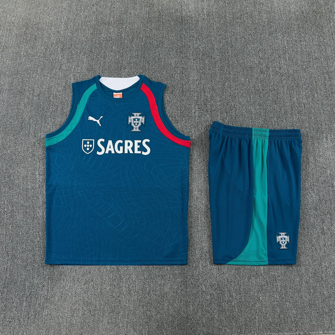 Maglia e Pantaloncini Allenamento Portugal 26/27