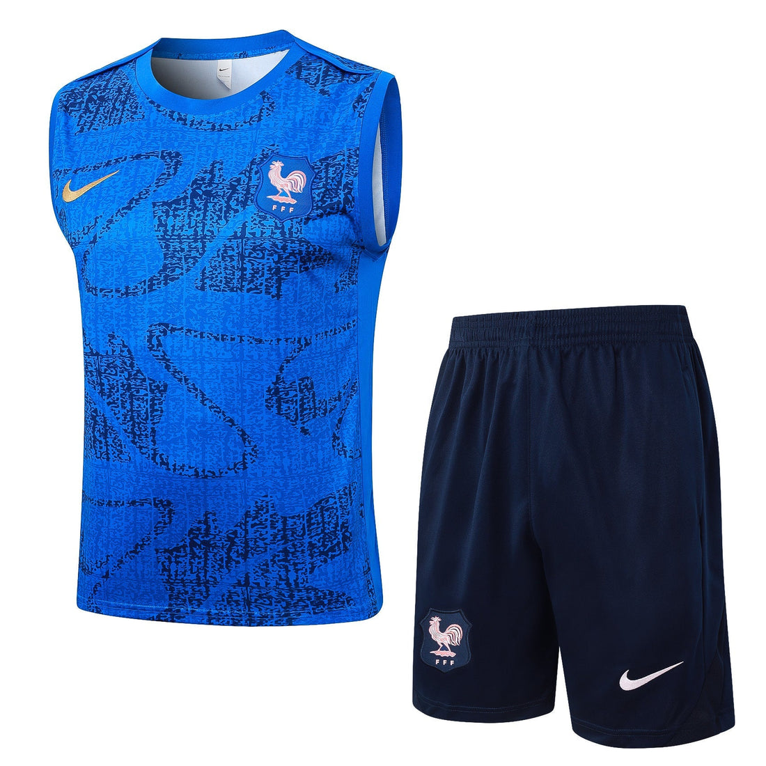 Maglia da allenamento e pantaloncini del  Francia 25/26