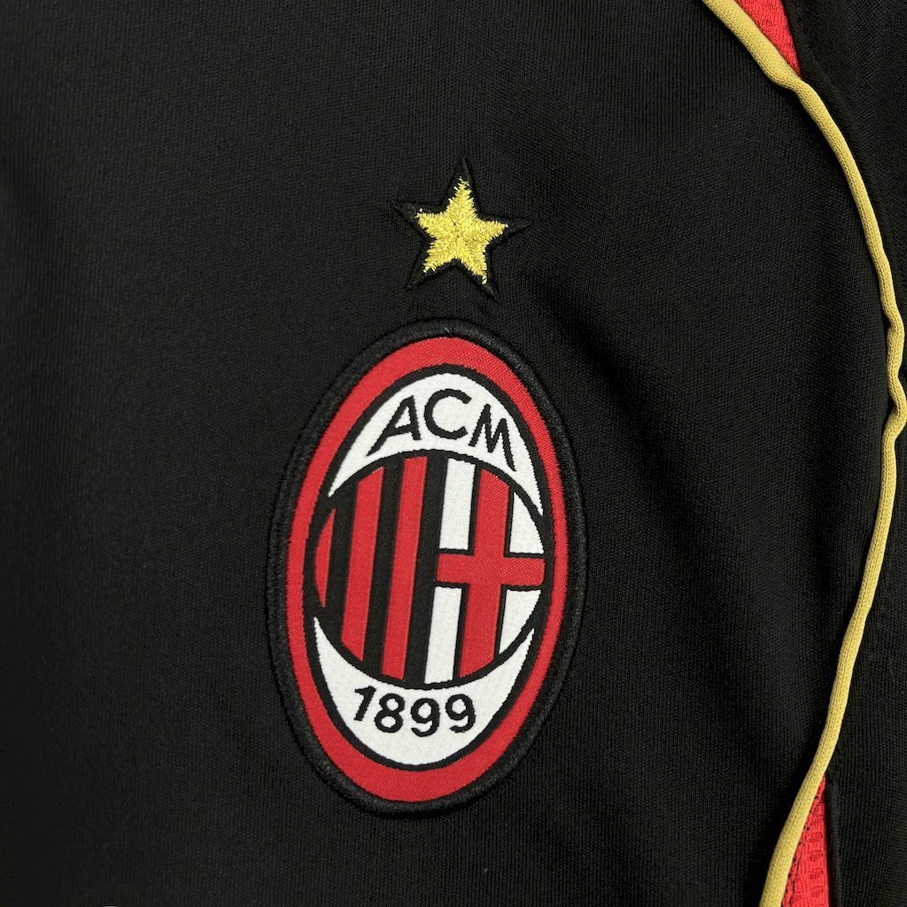 MAGLIA AC MILAN Retro Third 06/07 MANICHE LUNGHE