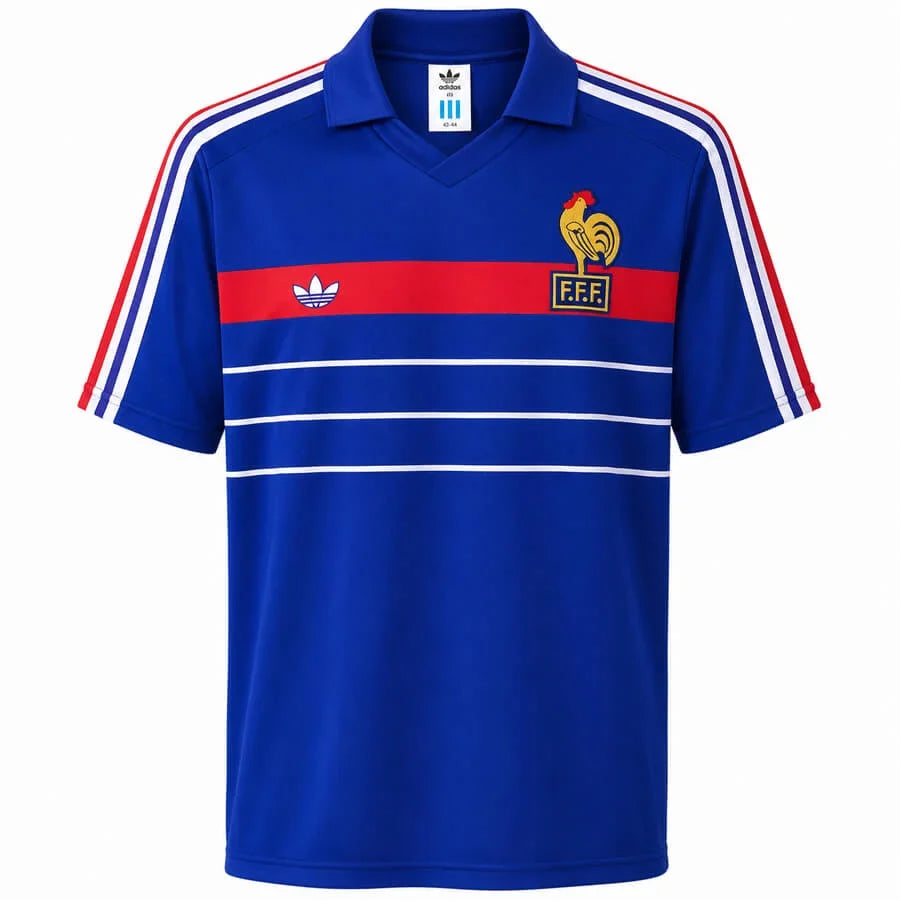 Maglia Francia Retro Home 1984