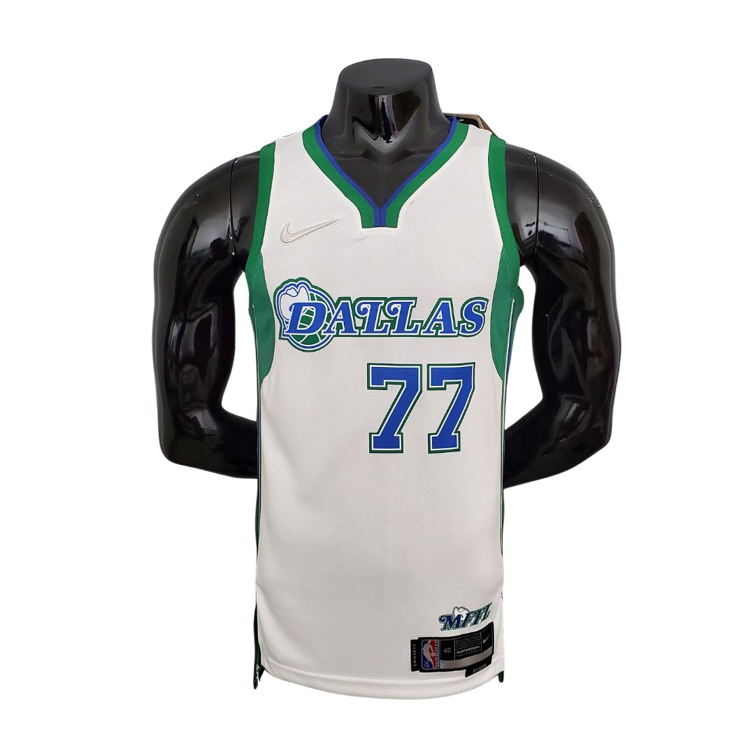 Maglia NBA Dallas Mavericks Dončić #77