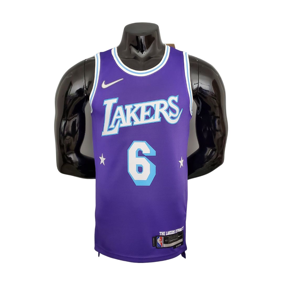 Maglia NBA Los Angeles Lakers #6 JAMES