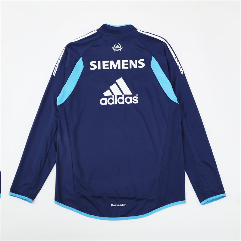 Maglia da allenamento retrò manica lunga Real Madrid 05/06