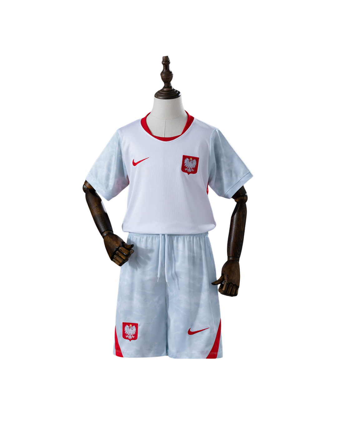 T-shirt e Pantaloncini per Bambino Polonia Home 26/27