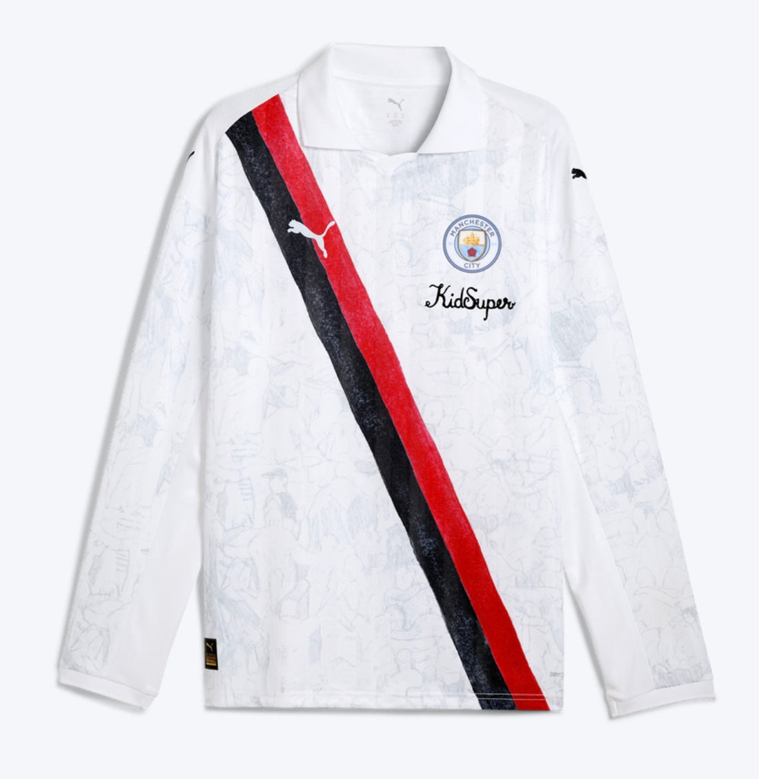 Maglia Manchester City KidSuper 25/26 - Manica Lunga