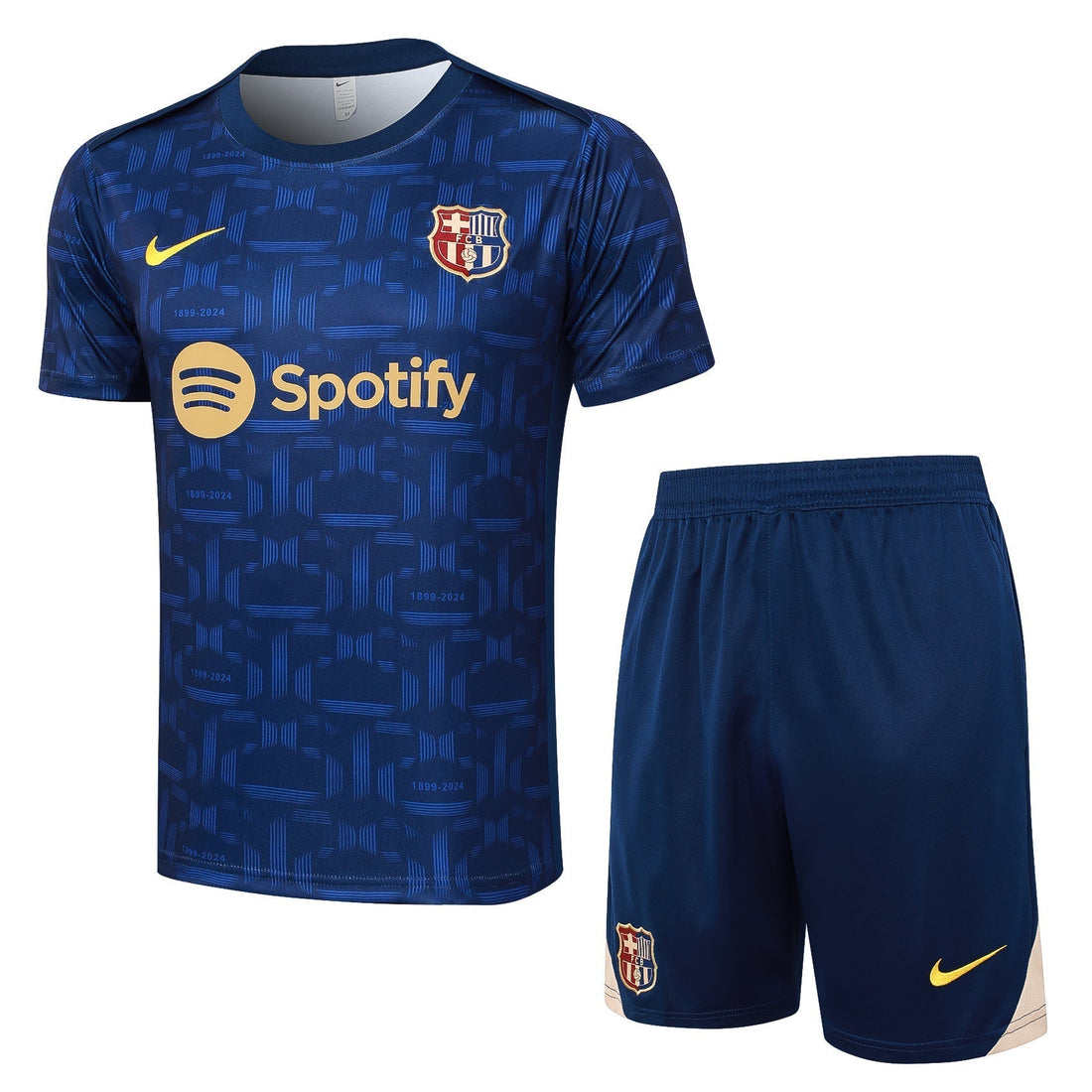 Maglia e Pantaloncini pre-allenamento FC Barcelona 24/25