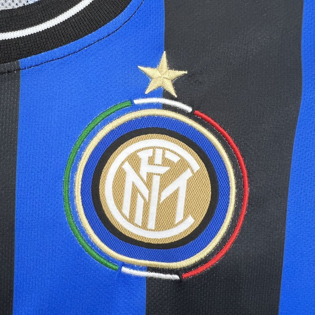 Maglia Maniche Lunghe Retro Inter Home 09/10