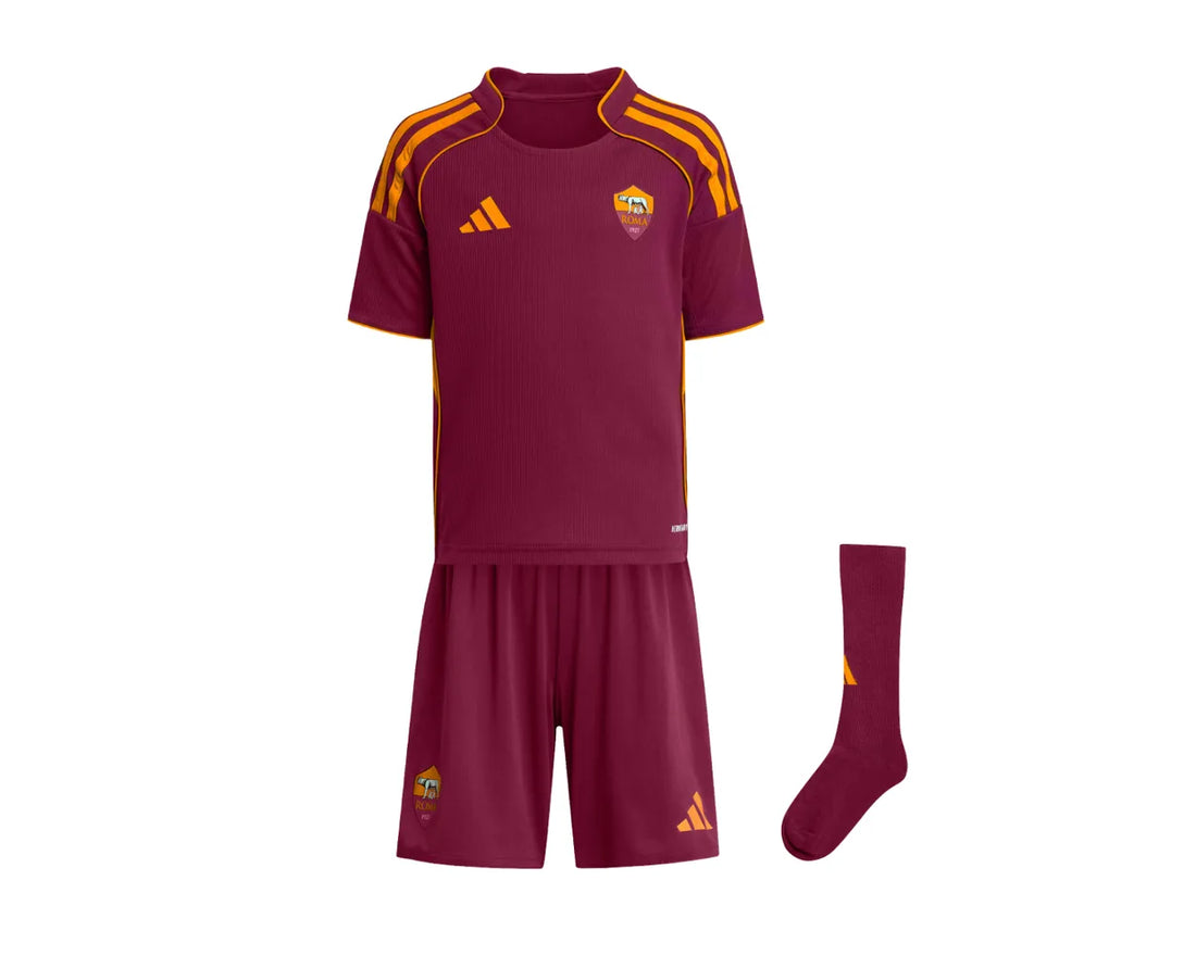 T-shirt e Pantaloncini per Bambino Roma Home 25/26 - con calzini